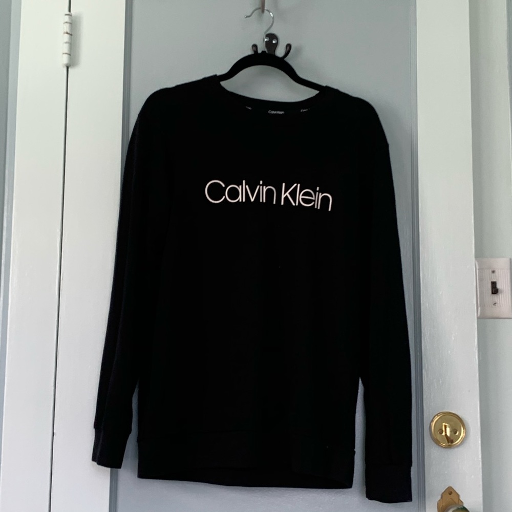 Black Calvin Klein Crewneck